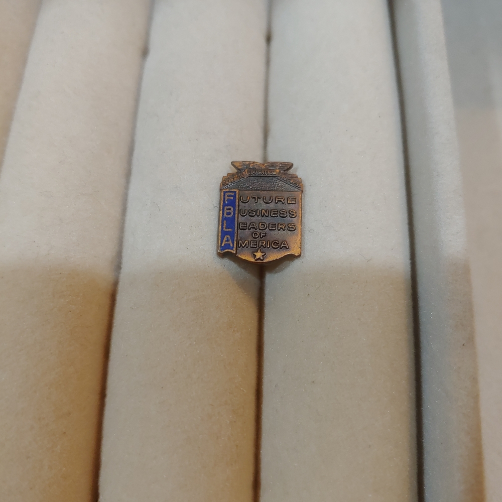 Antique .925silver FBLA Pin